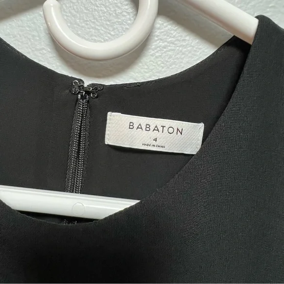 Aritzia Babaton Patricio Black Dress - Picture 3 of 6